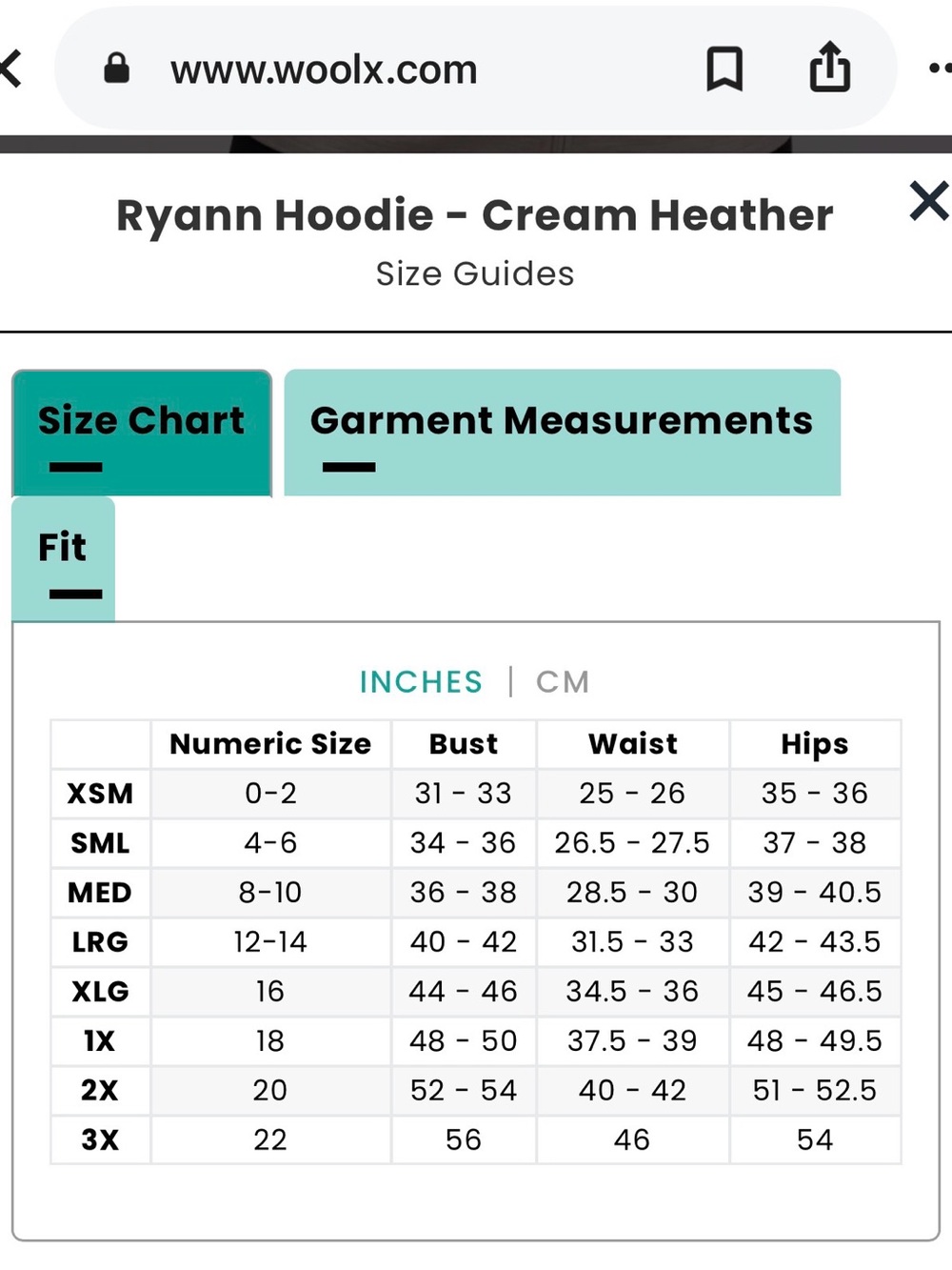 Woolx Ryann Hoodie Cream Heather Merino Wool Blend Full Zip Size 1X - Picture 10 of 10